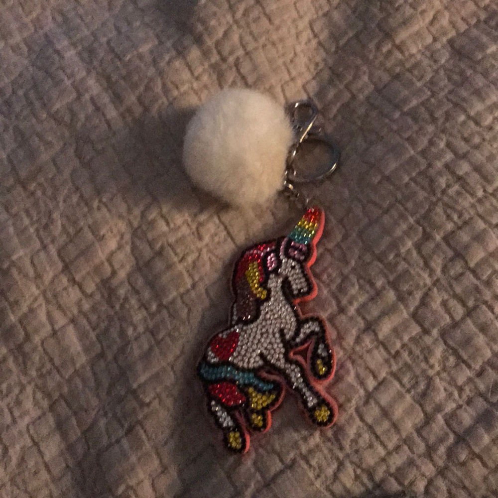 Unicorn keychain